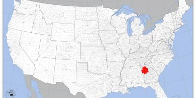 Атланта ану-ын газрын зураг