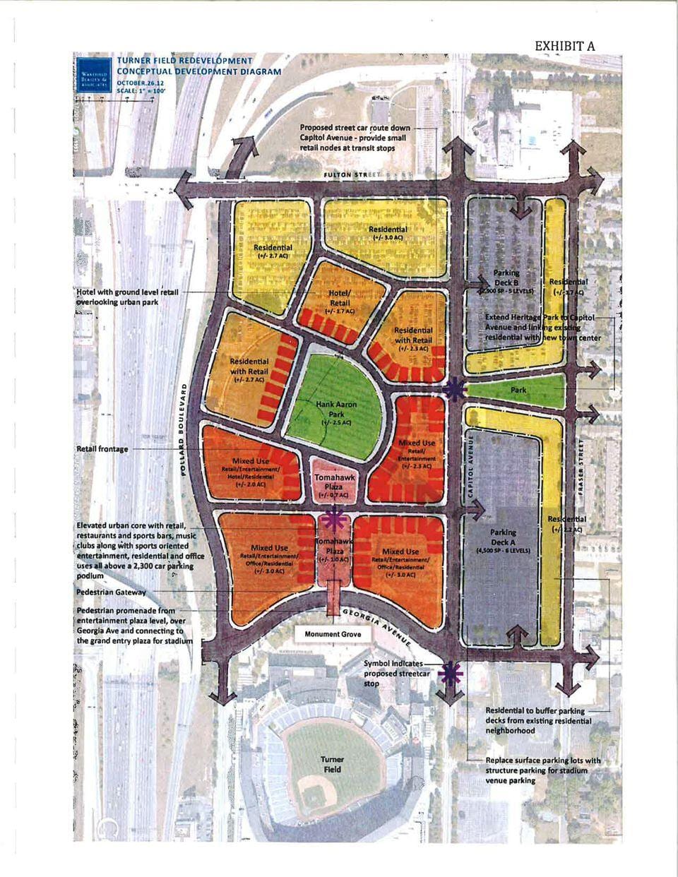 зураг turner field зогсоол
