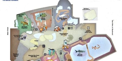 Georgia Aquarium Газрын Зураг