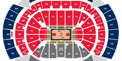 Philips arena суудал зураг
